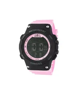 Мужские часы Invicta Racing Digital GMT/Alarm 48051 с черным циферблатом, черный 21869734 | black