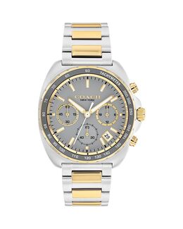 Charter Chronograph, 39 мм Coach, серый 5540651 | gray/two tone