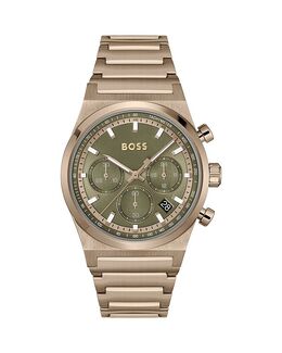 Кандора Хронограф, 41 мм Hugo Boss, зеленый 5488491 | green/beige