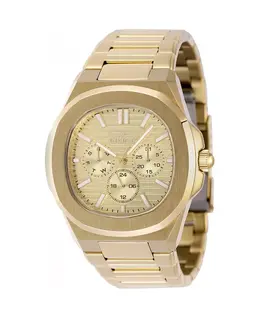 Мужские часы 48525 Speedway Quartz Chronograph с золотым циферблатом Invicta, золотой 22296653 | gold