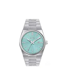 Мужские часы 48394 Speedway Quartz 3 Hand со светло-голубым циферблатом Invicta, серебряный 21248934 | silver