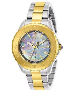 Женские часы Angel Quartz 3 Hand Gunmetal, модель 29112 Invicta, золотой 22285362 | gold
