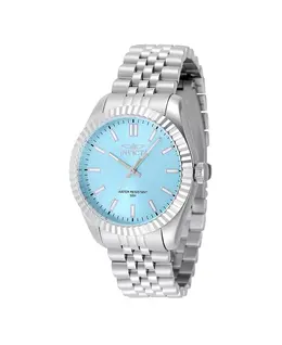 Женские часы 48907 Specialty Quartz с 3 стрелками и циферблатом Tiffany Blue Invicta, серебряный 22248474 | silver