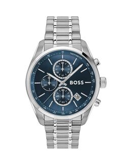 Grand Prix 44 Chronograph, 44 мм Hugo Boss, синий 5488494 | blue/black