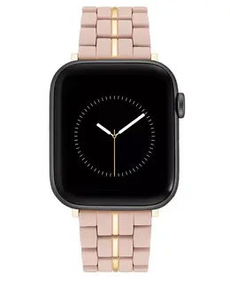 Женский браслет Rubberized Link для Apple Watch 42 мм (только Series 1-3) и 44/45/46/49 мм (Ultra и Ultra 2) Nine West, розовый 15991359 | light pink