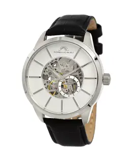 Мужские часы Cassius Automatic с кожаным ремешком 801ACAL Porsamo Bleu, черный 16204883 | black
