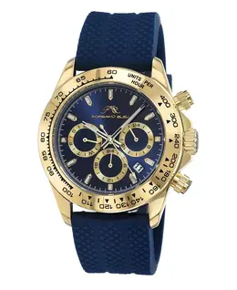 Мужские часы Preston с силиконовым ремешком 1034BPRR Porsamo Bleu, синий 16204865 | blue