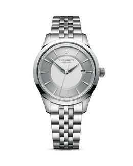 Швейцарские армейские часы Alliance, 40 мм Victorinox Swiss Army, серебряный 2961799 | silver