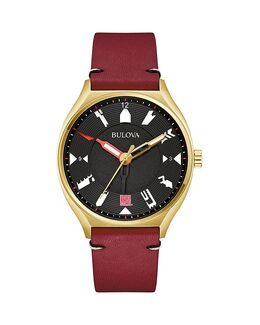Наручные часы Frank Lloyd Wright, 40 мм Bulova, черный 5488547 | black/red