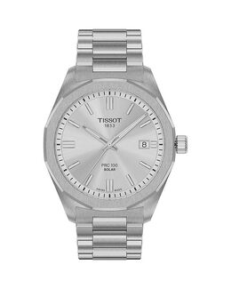 PRC100 Солнечные часы, 39 мм Tissot, серебряный 5538648 | silver/silver