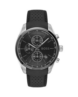 Grand Prix 44 Chronograph, 44 мм Hugo Boss, черный 5488492 | black/black