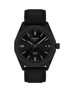 PRC100 Солнечные часы, 39 мм Tissot, черный 5538652 | black/black