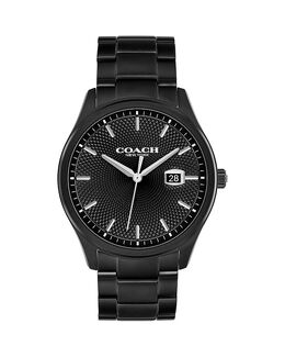 Оливер, часы, 41 мм Coach, черный 5664912 | black/black