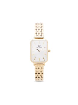 Наручные часы Quadro 5-Link 26 мм Daniel Wellington, белый dw00100622 | белый
