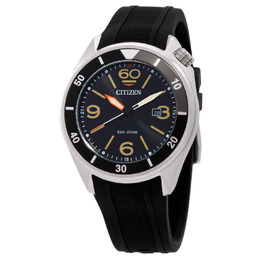 Citizen Weekender Black Dial Mens Watch AW1710-04E