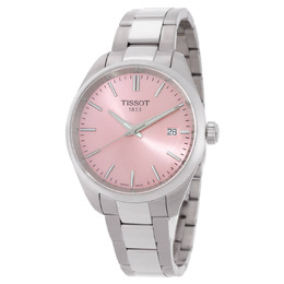 Tissot T-Classic Quartz Pink Dial Ladies Watch - Model: T1502101133100