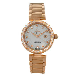 Pre-owned Omega Ladymatic 425.65.34 Diamond Ladies Watch