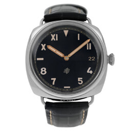 Pre-owned Panerai Radiomir California 3 Days Black Dial Mens Watch pam00424