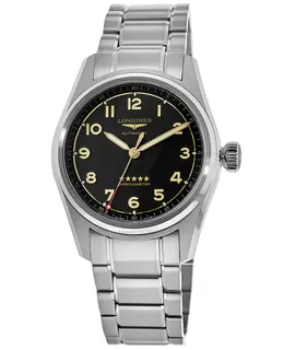 Longines Spirit Grey Dial Titanium Men's Watch l3.811.1.53.6 / L38111536
