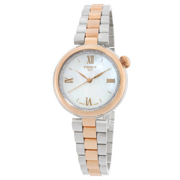 Tissot Desir T152010221800 - Elegant Ladies' Quartz Watch with Mother-of-Pearl Dial