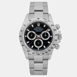 Rolex Cosmograph Daytona 116520 Automatic Chronograph Men's Watch with Black Dial
