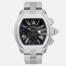 Cartier Roadster XL W62007X6 Automatic Black Dial Stainless Steel Men's Wristwatch 41mm