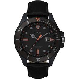 Timex Harborside Coast Quartz Black Dial Mens Watch TW2V42300BR