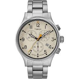Timex Allied Mens Quartz Watch Beige Dial TW2R47600BR