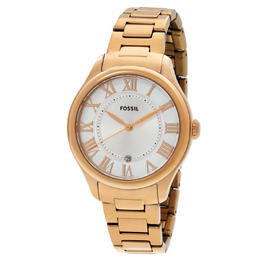 Fossil Gilmore Quartz Silver Dial Ladies Watch ES5394