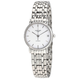 Longines Presence White Dial Ladies Watch l4.322.4.12.6