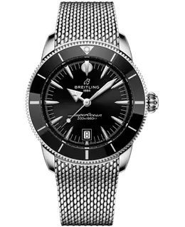 Watch AB3111241B1A1 Breitling Men's Superocean Heritage B31 Automatic 42 Black Dial Stainless Steel