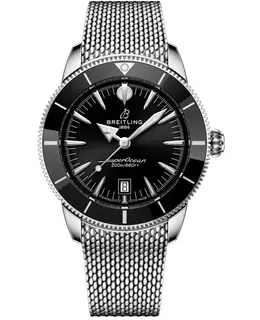 Watch AB3112241B1A1 Breitling Superocean Heritage B31 Automatic 44 Black Dial Stainless Steel Men's