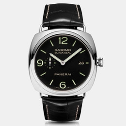 Panerai Radiomir PAM00388 Automatic Black Stainless Steel Men's Wristwatch 45 mm 1187682