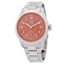 Oris Big Crown Pointer Date Automatic Red Dial Watch 01 Reference: 403/7799-4068/078