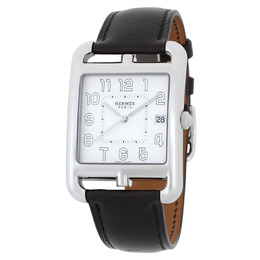 Hermes Cape Cod Quartz Silver Dial Mens Watch w044347ww00