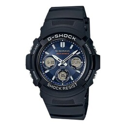 Часы Casio G-Shock Analog-Digital 'Blue', черный awg-m100sb-2ajf | black