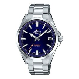 Часы Casio Waterproof EDIFICE Sapphire Crystal Mens Blue Analog, синий efb-107d-2avupr | blue
