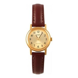 Часы Casio Influencer Analog Leather Strap Watch 'Brown Gold', коричневый ltp-1095q-9b1 | brown