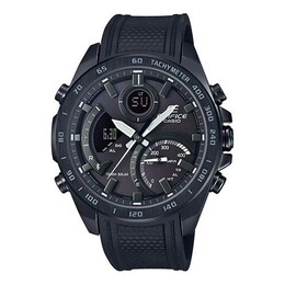 Часы Men's Casio EDIFICE Series durable Watch Business Mens Black Analog, черный ecb-900pb-1a | black