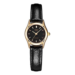 Часы Casio ENTICER Vintage Small Black Analog, черный ltp-1094q-1a | black