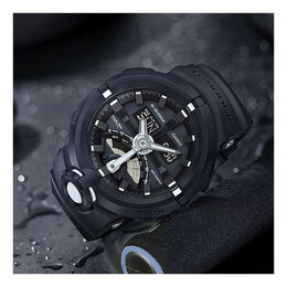 Часы Casio G-Shock Analog-Digital 'Black', черный ga-500-1a | black