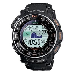 Часы Casio Sports Solar Powered Mens Black Digital, черный prw2500r-1 | black