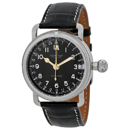 Pre-owned Longines Heritage GMT Black Dial Mens Watch l2.778.4.53.0