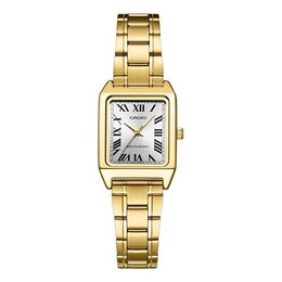 Часы Casio Quartz Waterproof Analog Watch 'Gold', желтый ltp-v007g-9b | gold