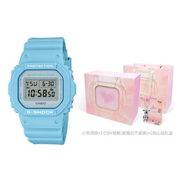 Часы Casio G-Shock Square 'Light Blue', синий dw-5600sc-2pr | sky blue