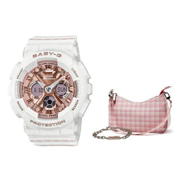 Часы Casio Baby-G 'White', белый ba-130sp-7apfs | white