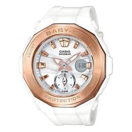 Часы Casio Baby-G 'White Gold', белый bga-220g-7a | white gold