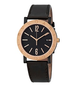 Bulgari Solotempo Black Dial Automatic Mens Watch 102931