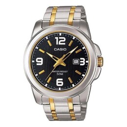 Часы Casio Quartz Gold/ Sports Unisex Mens Silver Analog, цвет silver mtp-1314sg-1avdf | silver