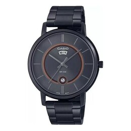 Часы analog 'black' Casio, черный mtp-b120b-8a | black/brown